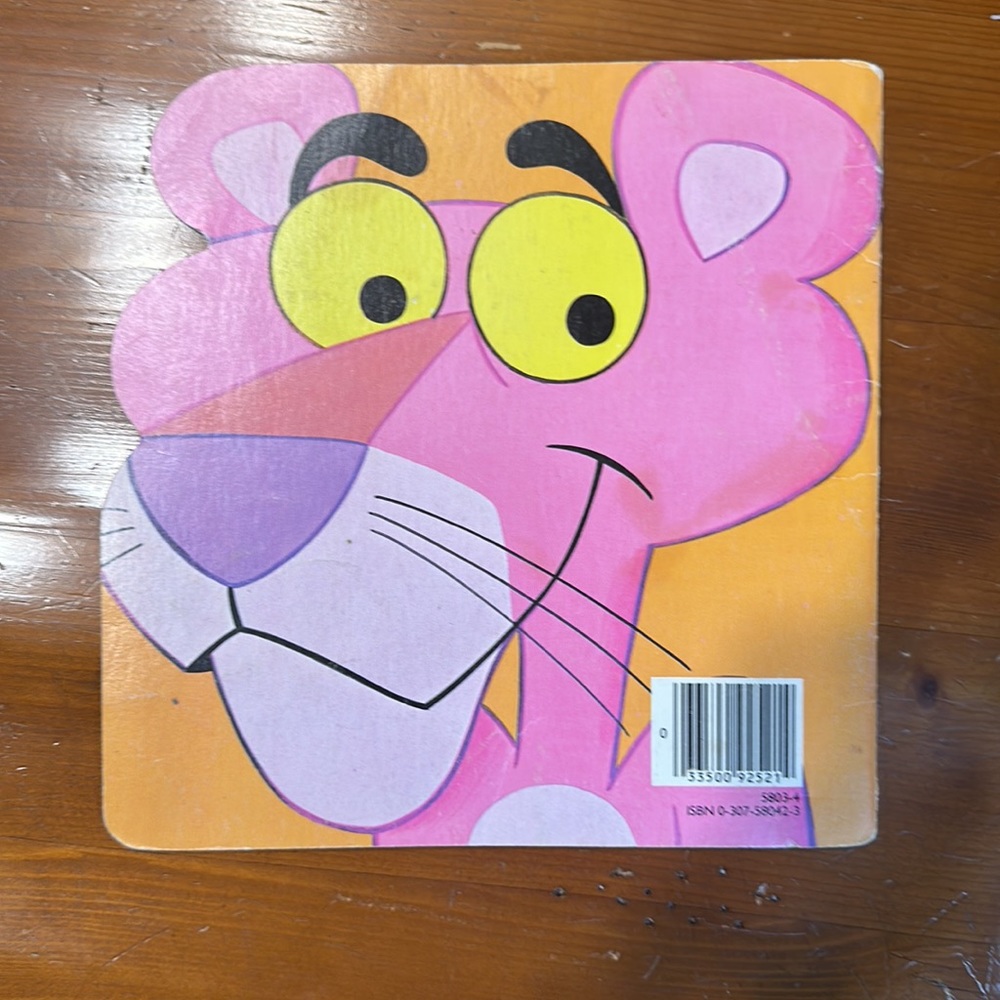 The Pink Panther Book & Bendable plush‎ Vintage HTF paperback children’s… - Picture 4 of 9